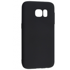 Чехол черный силиконовый Samsung S7 